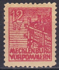 SBZ Mi.-Nr. 36 zb ** gepr. BPP