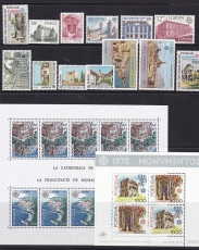 CEPT Jahrgang 1978 postfrisch