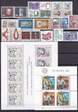 CEPT Jahrgang 1980 postfrisch