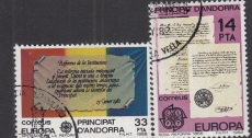 Cept Andorra sp. 1982 oo