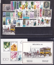 Belgien Jahrgang 1982 **