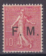 Frankreich Militär Feldpost Mi.-Nr. 4 **