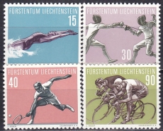 Liechtenstein Mi.-Nr. 365/68 **