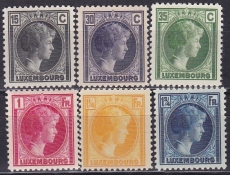 Luxemburg - Mi.-Nr. 221/26 **