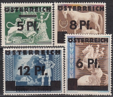 Österreich Mi.-Nr. 664/67 **