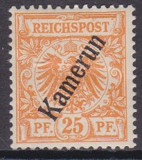 Dt. Kol. Kamerun Mi.-Nr. 5 a *