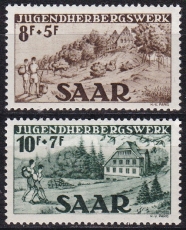 Saar Mi.-Nr. 262/63 **