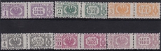 Italien Paketmarken - Mi.-Nr. 60/65 **