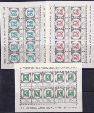 NL-Mi.-Nr. 880/82 ** Kleinbogen