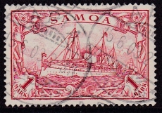 Dt. Kol. Samoa Mi.-Nr. 16 oo