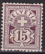 Schweiz Mi.-Nr. 87 a *