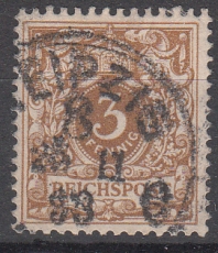 Deutsches Reich Mi.-Nr. 45 ca oo gepr. BPP