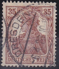 Deutsches Reich Mi.-Nr. 103 a oo gepr. INFLA