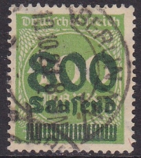 Deutsches Reich Mi.-Nr. 306 A oo gepr. INFLA
