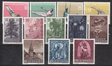 Liechtenstein - Jahrgang 1957 **