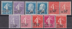 Frankreich Mi.-Nr. 200/10 **