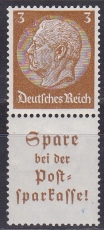 Deutsches Reich Mi.-Nr. S 177 **