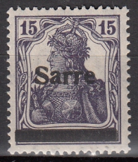 Saar Mi.-Nr. 7 a ** gepr. BPP