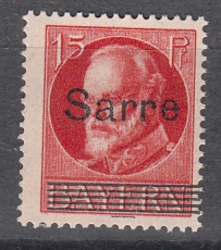 Saar Mi.-Nr. 20 **