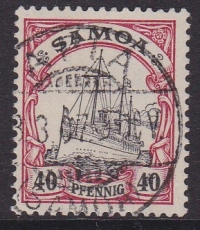 Dt. Kol. Samoa Mi.-Nr. 13 oo