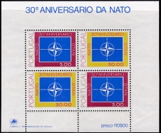 NATO 1979 Portugal Mi.-Nr. Block 26 **