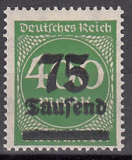 Deutsches Reich Mi.-Nr. 287 b ** gepr. INFLA