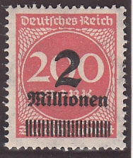 Deutsches Reich Mi.-Nr. 309 A P a Y **