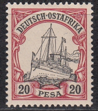 Dt. Kol. Ostafrika Mi.-Nr. 16 *