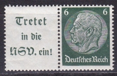 Deutsches Reich Mi.-Nr. W 84 **