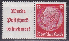 Deutsches Reich Mi.-Nr. W 85 **