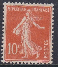 Frankreich Mi.-Nr. 117 a x II **