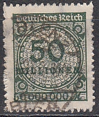 Deutsches Reich Mi.-Nr. 321 B P oo gepr. INFLA