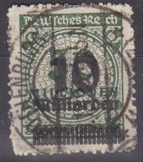 Deutsches Reich Mi.-Nr. 336 A P oo gepr. INFLA