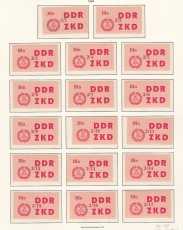 DDR Dienst C Mi.-Nr. 31/45 **