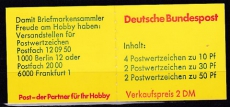Bund Mi.-Nr. MH 21 b oZ **