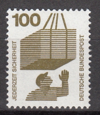 Bund Mi.-Nr. 702 A Ra **