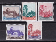 San Marino - Mi. Nr. 530/34 **