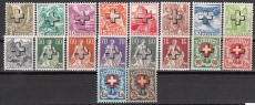 Schweiz Dienst Mi.-Nr. 28/45 **