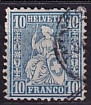 Schweiz Mi. Nr. 23 a oo