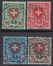 Schweiz Mi. Nr. 194/97 x oo