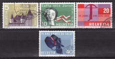 Schweiz Mi. Nr. 653/56 oo