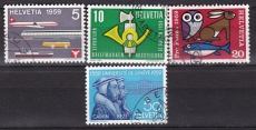 Schweiz Mi. Nr. 668/71 oo