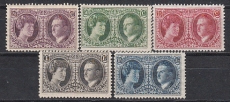 Luxemburg - Mi.-Nr. 182/86 **