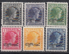 Luxemburg Dienst Mi.-Nr. 168/73 **
