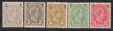 Luxemburg Dienst Mi.-Nr. 57/61 **