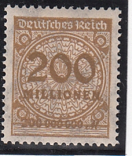 Deutsches Reich Mi.-Nr. 323 A Wa **
