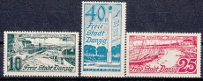Danzig Mi.-Nr. 259/61 **