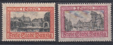 Danzig Mi.-Nr. 212/13 **