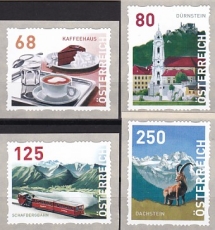 Österreich Dispensermarken Mi.-Nr. 1/4 **