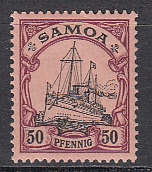 Dt. Kol. Samoa Mi.-Nr. 14 **